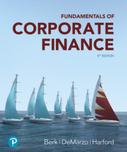 Fundamentals of Corporate Finance 5th Edition - Original PDF