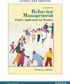 Behavior Management: Positive Applications for Teachers 7th Edition - Original PDF