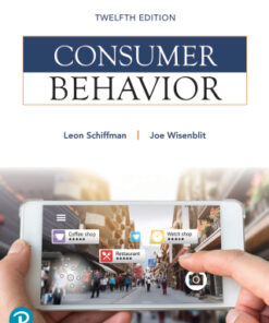 Consumer Behavior 12th Edition - Original PDF