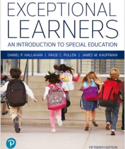 Exceptional Learners: An Introduction to Special Education 15th Edition - Original PDF