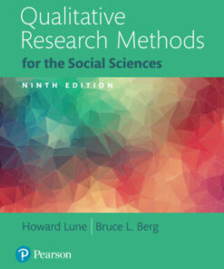 Qualitative Research Methods for the Social Sciences 9th Edition - Original PDF