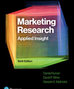 Marketing Research 6th Edition - Original PDF