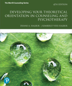 Developing Your Theoretical Orientation in Counseling and Psychotherapy 4th Edition - Original PDF