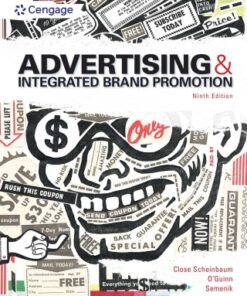 Advertising and Integrated Brand Promotion 9th Edition - Original PDF