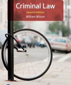 Criminal Law 7th Edition - Original PDF