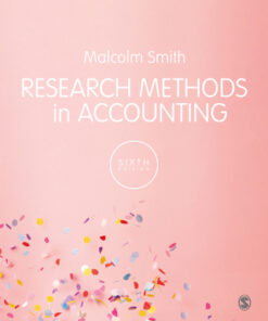 Research Methods in Accounting 6th Edition - Original PDF