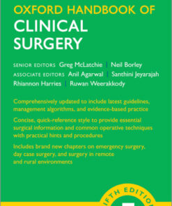 Oxford Handbook of Clinical Surgery 5th Edition - Original PDF