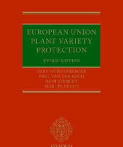European Union Plant Variety Protection 3rd Edition - Original PDF