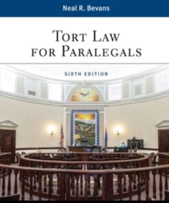 Tort Law for Paralegals 6th edition - Original PDF