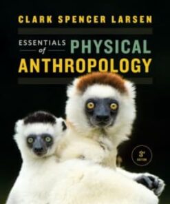 Essentials of Physical Anthropology 3rd edition - Original PDF