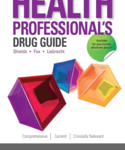 Pearson Health Professional's Drug Guide 2017-2018 2nd Edition - Original PDF