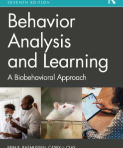 Behavior Analysis and Learning, A Biobehavioral Approach 7th Edition - Original PDF