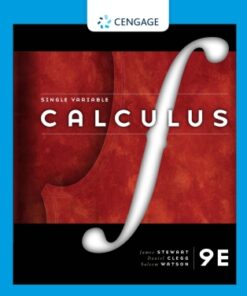 Single Variable Calculus 9th Edition - Original PDF