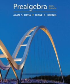 Prealgebra 6th Edition - Original PDF