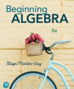Beginning Algebra 8th Edition - Original PDF