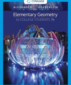 Elementary Geometry for College Students 7th Edition - Original PDF