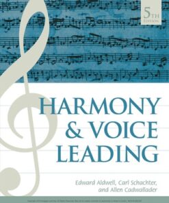 Harmony and Voice Leading 5th Edition - Original PDF