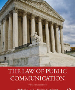 The Law of Public Communication 12th Edition - Original PDF