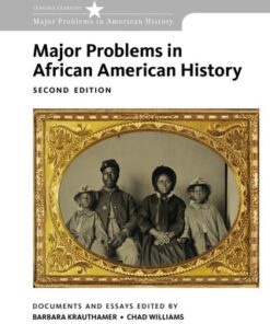 Major Problems in African American History 2nd Edition - Original PDF