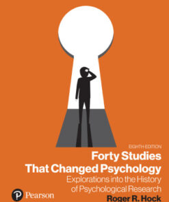 Forty Studies that Changed Psychology 8th Edition - Original PDF