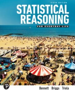 Statistical Reasoning for Everyday Life 6th Edition - Original PDF