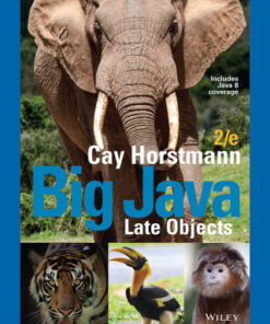 Big Java Late Objects 2nd Edition - Original PDF