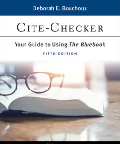 Cite-Checker: Your Guide to Using the Bluebook 5th Edition - Original PDF