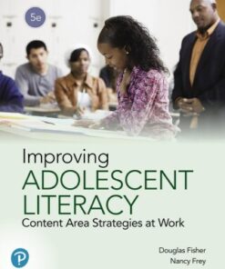 Improving Adolescent Literacy: Content Area Strategies at Work 5th Edition - Original PDF