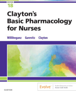 Clayton's Basic Pharmacology for Nurses 18th Edition - Original PDF
