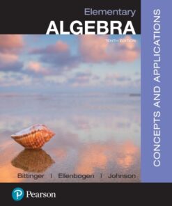 Elementary Algebra: Concepts and Applications 10th Edition - Original PDF
