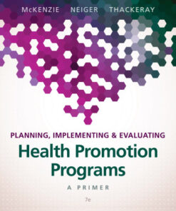 Planning, Implementing & Evaluating Health Promotion Programs: A Primer 7th Edition - Original PDF