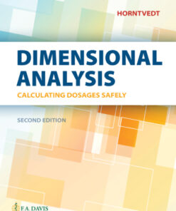 Calculating Dosages Safely , A Dimensional Analysis Approach 2nd Edition- Original PDF