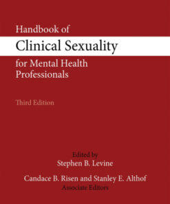 Handbook of Clinical Sexuality for Mental Health Professionals 3rd Edition - Original PDF