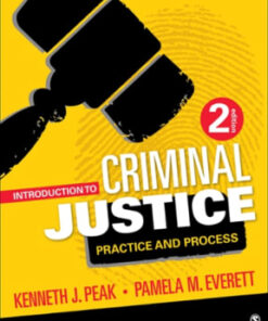 Introduction to Criminal Justice: Practice and Process 2nd edition - Original PDF