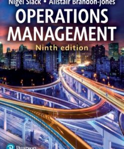Operations Management 9th Edition - Original PDF