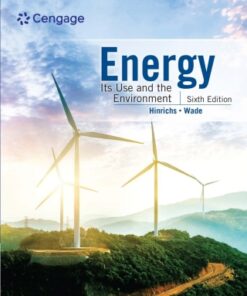 Energy: Its Uses and the Environment 6th Edition - Original PDF