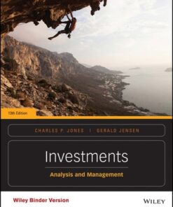 Investments: Analysis and Management 13th Edition - Original PDF