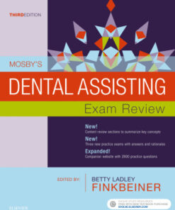 Mosby's Dental Assisting Exam Review 3e 3rd Edition - Original PDF