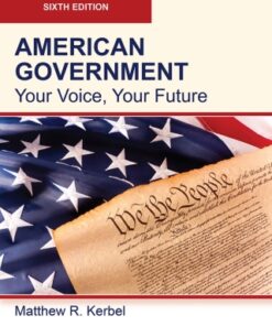 American Government--You Voice, Your Future 6th Edition - Original PDF
