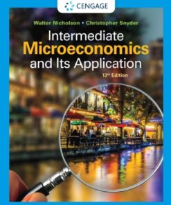 Intermediate Microeconomics and Its Application 13th Edition - Original PDF