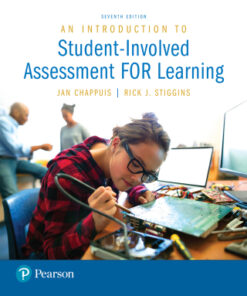 An Introduction to Student-Involved Assessment for Learning 7th Edition - Original PDF
