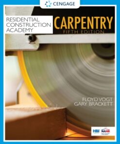 Residential Construction Academy: Carpentry 5th Edition - Original PDF