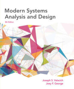 Modern Systems Analysis and Design 8th Edition - Original PDF