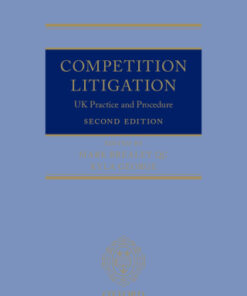 Competition Litigation: UK Practice and Procedure 2nd Edition - Original PDF