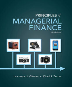 Principles of Managerial Finance 14th Edition - Original PDF