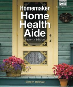 (Instant Download) Homemaker Home Health Aide 7th Edition - Original PDF