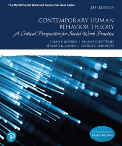 Contemporary Human Behavior Theory A Critical Perspective for Social Work Practice 4th Edition - Original PDF
