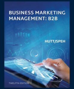 Business Marketing Management B2B 12th Edition - Original PDF