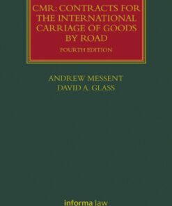 CMR: Contracts for the International Carriage of Goods by Road 4th Edition - Original PDF