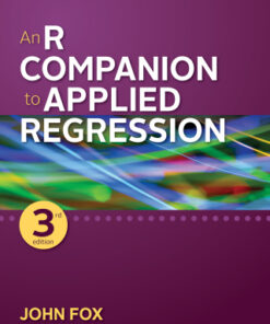 An R Companion to Applied Regression 3rd Edition - Original PDF